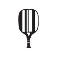 Pickleball Paddel Illustration. Pickleball Paddel und Ball Clip Art von Pickleball, Pickleball Schläger und Symbol vektor