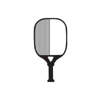 pickleball paddla illustration. pickleball paddla och boll ClipArt av pickleball, pickleball fladdermus och symbol vektor