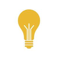 Glödlampa lampa ikon mall illustration design vektor