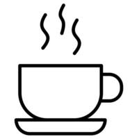 Büro Kaffee Symbol Linie Illustration vektor