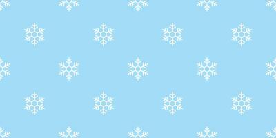 snöflinga sömlös mönster jul snö xmas santa claus scarf isolerat upprepa tapet bricka bakgrund illustration gåva omslag papper klotter design vektor