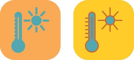 temperatur ikon design vektor