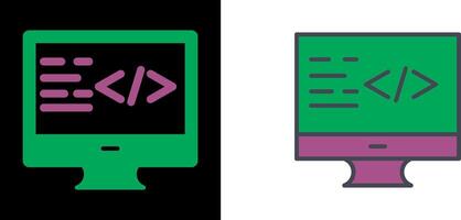 Coding-Icon-Design vektor