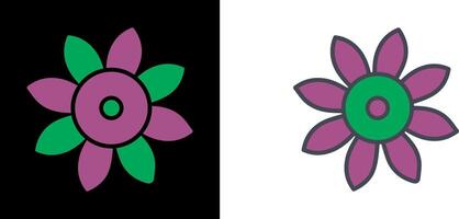 Blumen-Icon-Design vektor