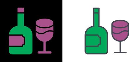 Wein Symbol Design vektor