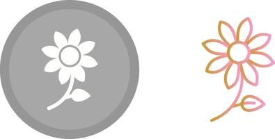 Blumen-Icon-Design vektor