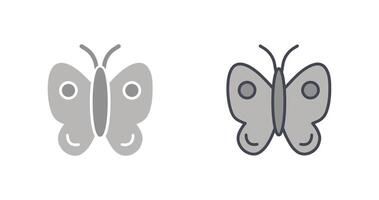 Schmetterling-Icon-Design vektor