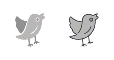 fågel ikon design vektor