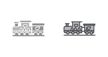 ekologi tåg ikon design vektor
