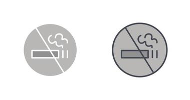 Nein Rauchen Zeichen Symbol Design vektor