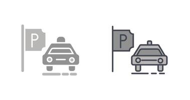 Taxi Stand Symbol Design vektor