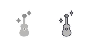 Gitarren-Icon-Design vektor