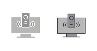 Remote-Icon-Design vektor