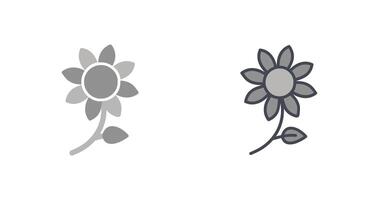 Blumen-Icon-Design vektor