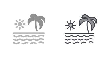 Sommer-Icon-Design vektor