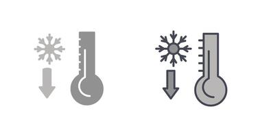 termometer ikon design vektor