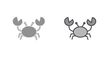 krabba ikon design vektor