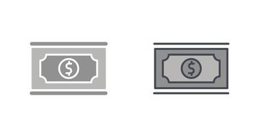 Geld-Icon-Design vektor
