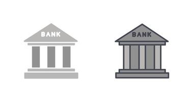 Bank-Icon-Design vektor