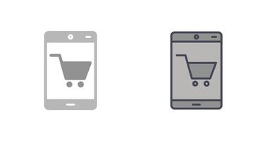Online-Shop-Icon-Design vektor