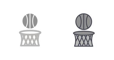 Basketball-Icon-Design vektor