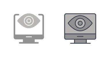 Augen-Icon-Design vektor