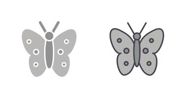 Schmetterling-Icon-Design vektor