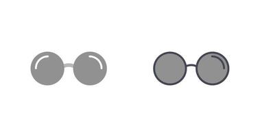 Brillen-Icon-Design vektor