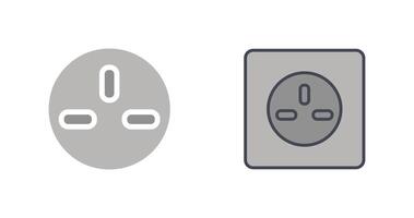 Socket-Icon-Design vektor