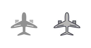 Flugzeug Symbol Design vektor