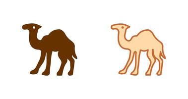 kamel ikon design vektor