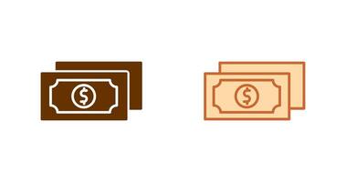 Geld-Icon-Design vektor