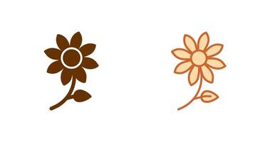 Blumen-Icon-Design vektor