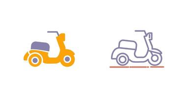 Scooter-Icon-Design vektor