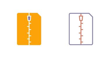 komprimiert Symbol Design vektor