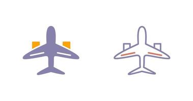 Flugzeug Symbol Design vektor