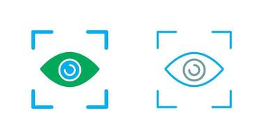 Augen-Icon-Design vektor