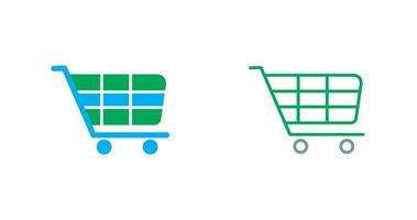 Trolley-Icon-Design vektor