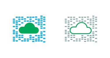 Cloud-Icon-Design vektor