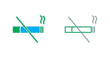 Nichtraucher-Icon-Design vektor