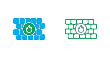 Firewall-Icon-Design vektor