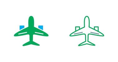 Flugzeug Symbol Design vektor