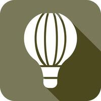 Heißluftballon-Icon-Design vektor