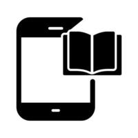 E-Book-Icon-Design vektor