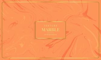 abstrakt orange flytande marmor bakgrund vektor