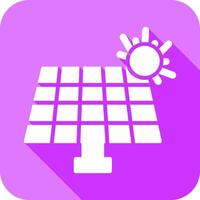 Solarpanel-Icon-Design vektor