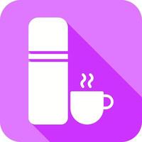 Thermos-Icon-Design vektor