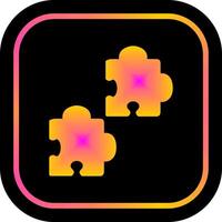 Puzzle-Icon-Design vektor