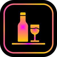 alkohol ikon design vektor