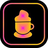 cremig Kaffee Symbol Design vektor
